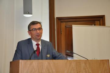 Ambasador RP w Berlinie,  S. E. Prof. zw. dr hab. Andrzej Przyłębski