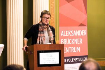 Prof. Dr. Yvonne Kleinmann, Direktorin des Aleksander Brückner Zentrums für Polenstudien ©Maike Gloeckner